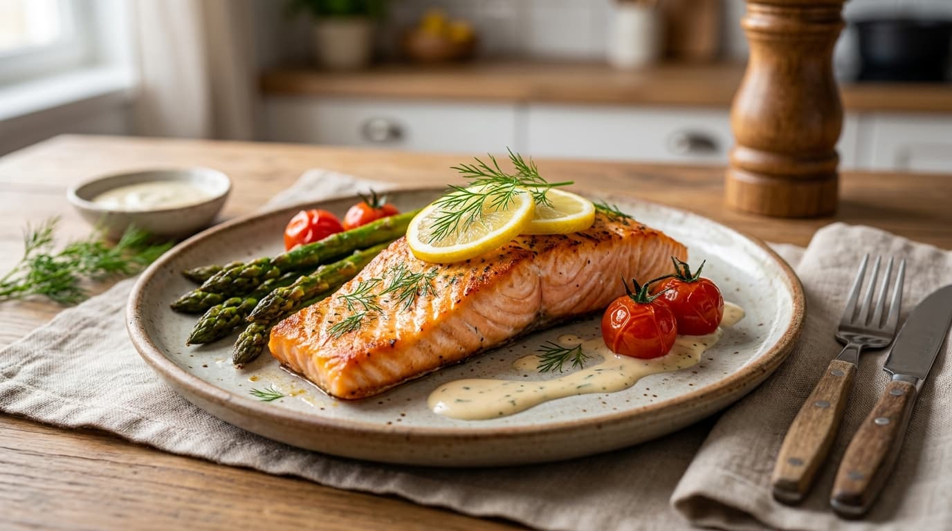 Air Fryer Salmon