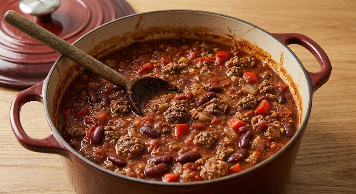 Receta de Chili con Carne