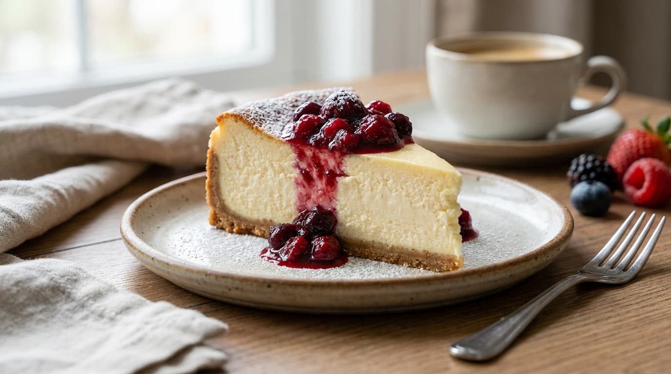 Classic New York Cheesecake
