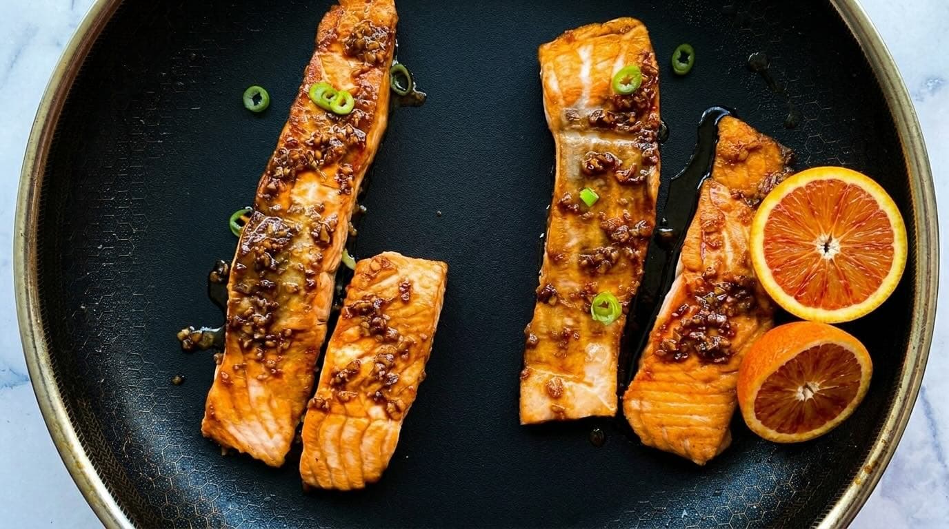 Salmone in Padella con la Pelle Croccante