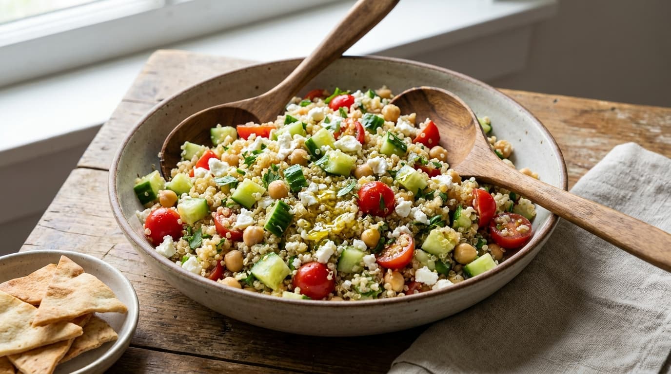 Scoopable Salad
