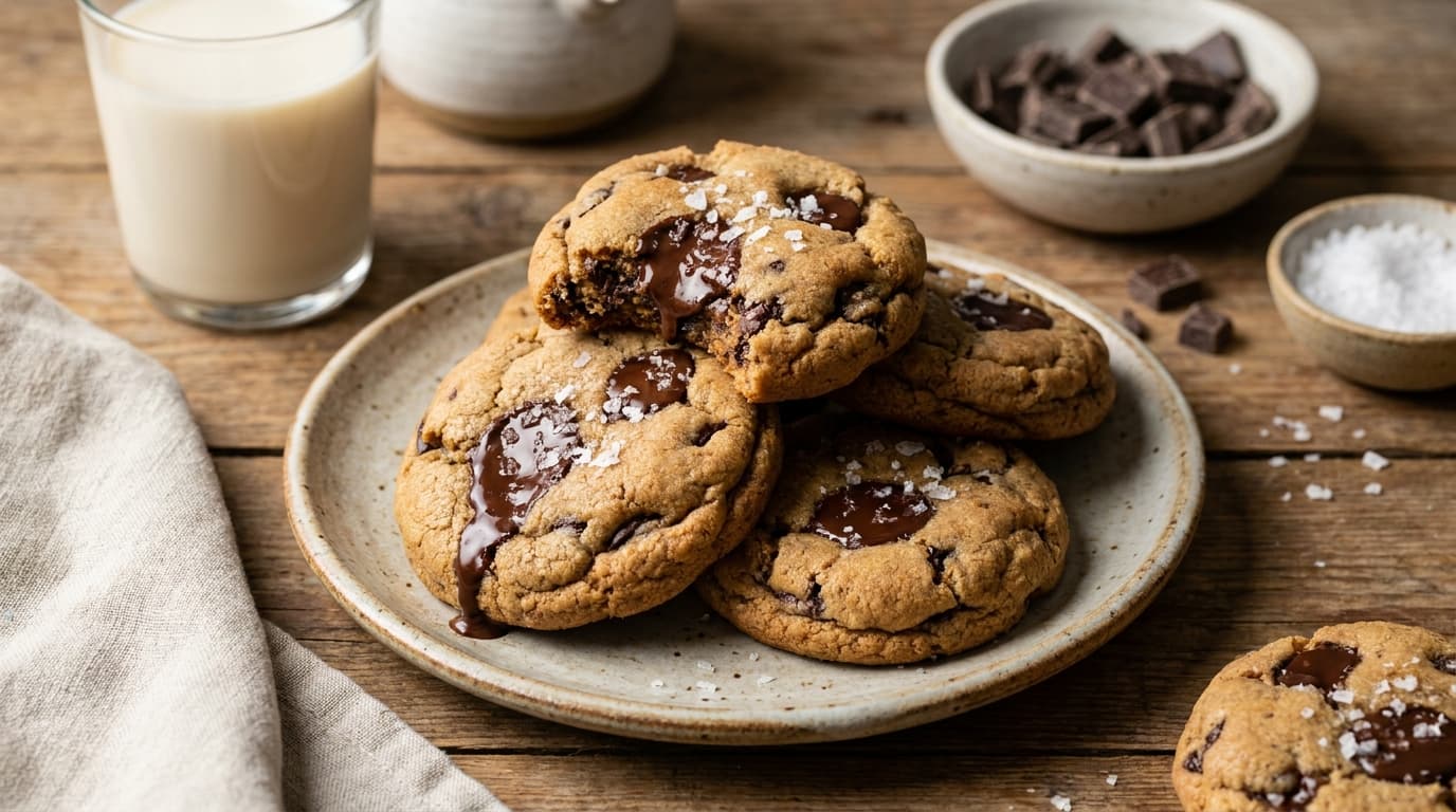 Vegan Chocolate Chip Cookies