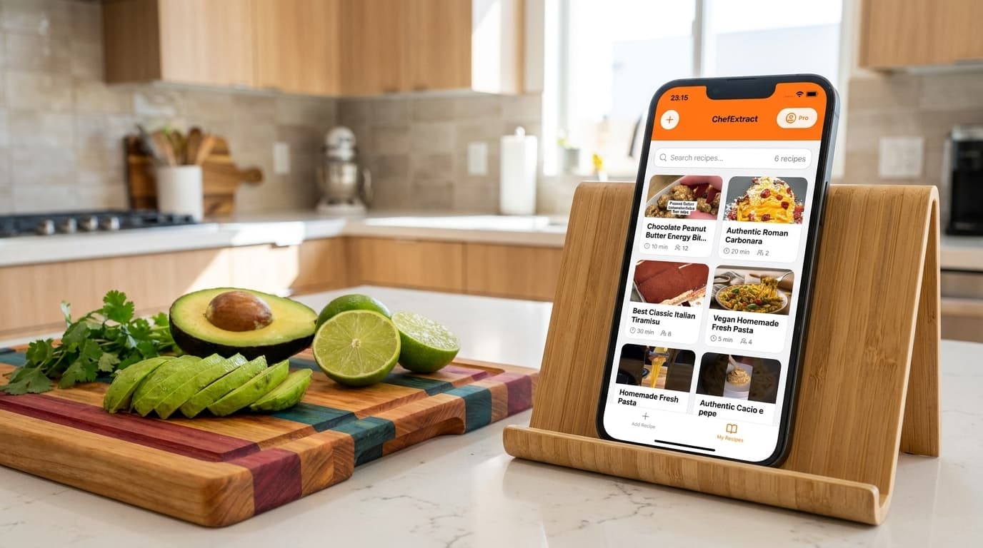 Save TikTok Recipes with ChefExtract and ReciMe (2026)