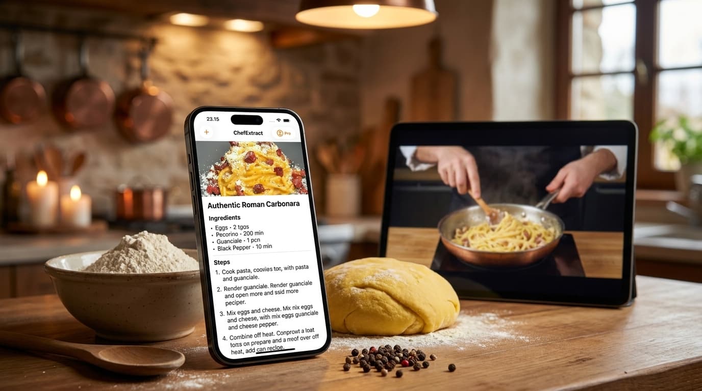 Save YouTube Recipes with ChefExtract and ReciMe (2026)