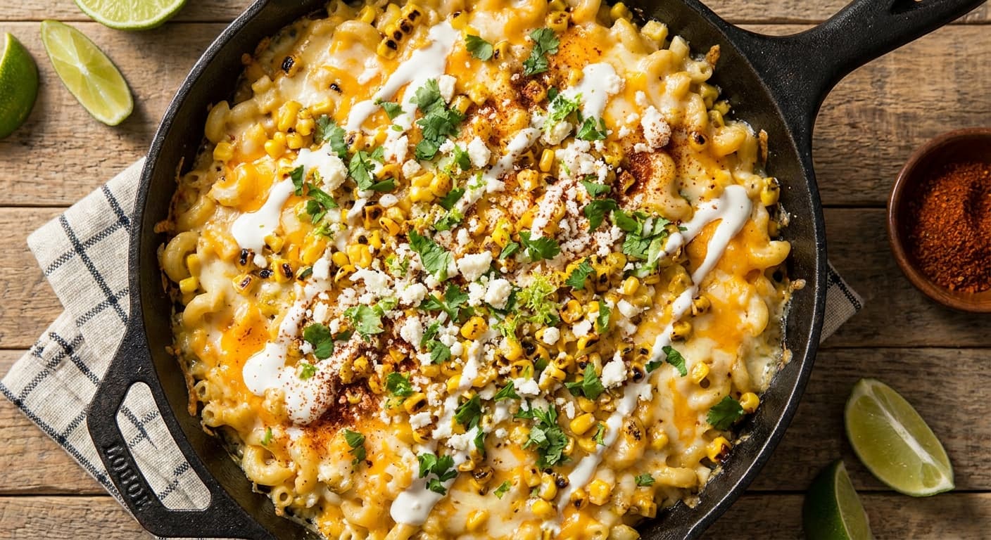 Elote Macaroni and Cheese